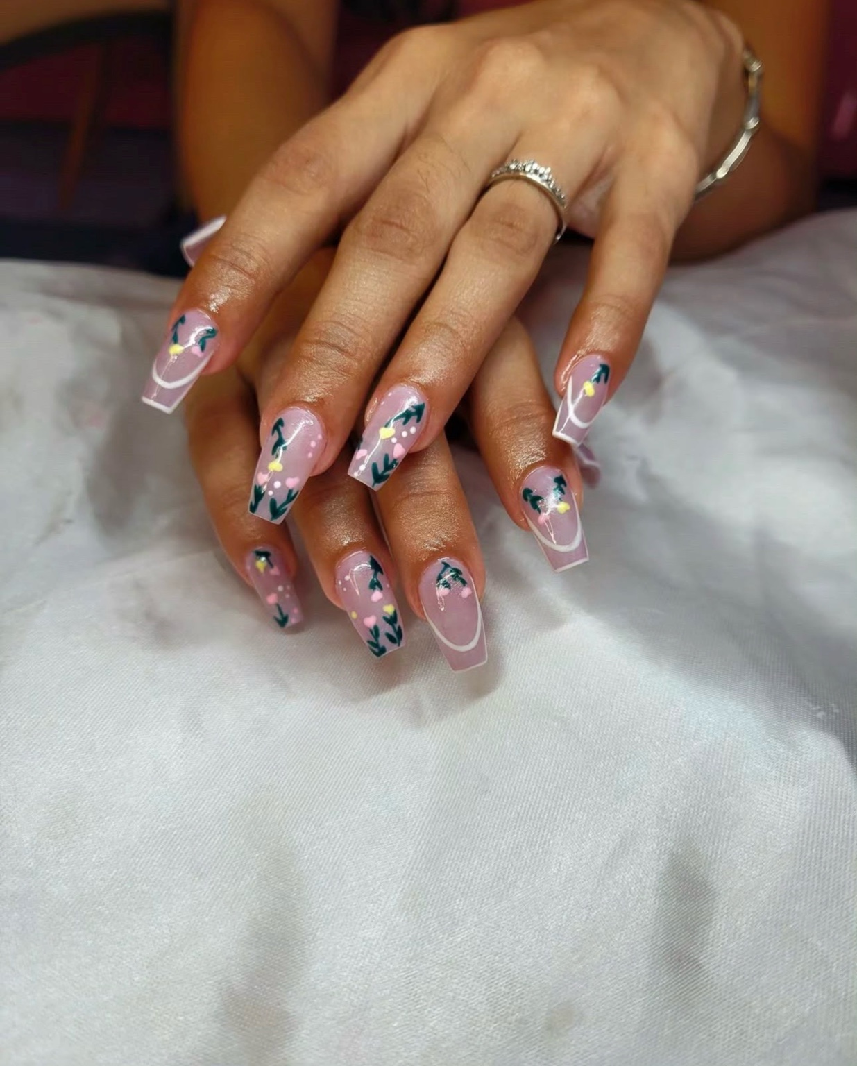 Infinite Glow nail design 4